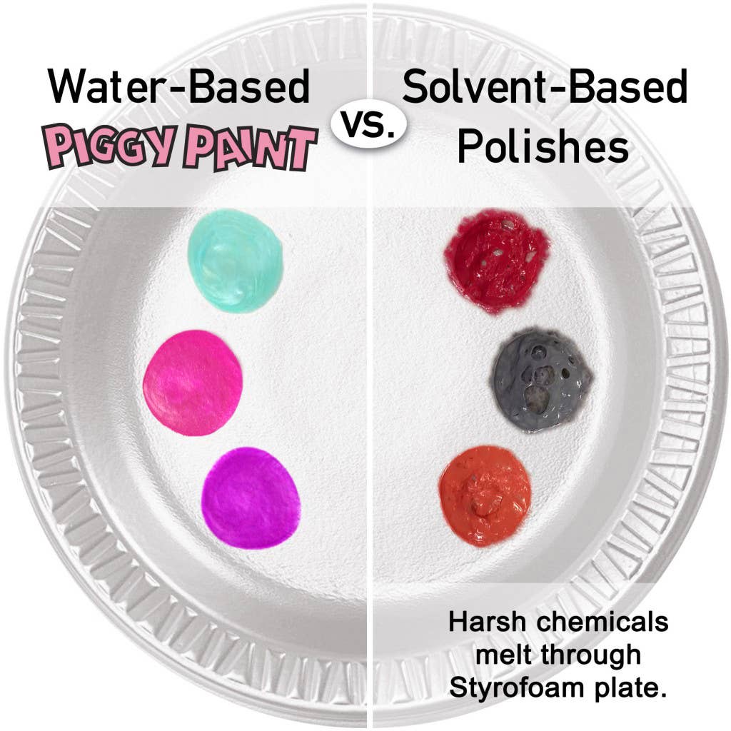 Piggy Pen Display Non-Toxic Kids Nail Polish