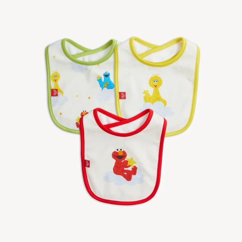 Magnetic Me Sesame Street Sweet Dreams Bib 3-Pack
