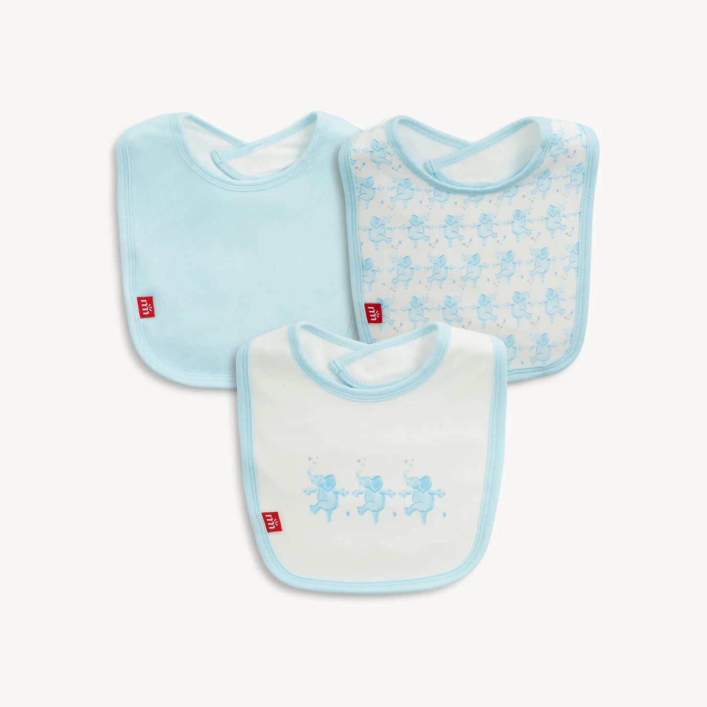 Magnetic Me Trunkettes Blue Bib 3-Pack