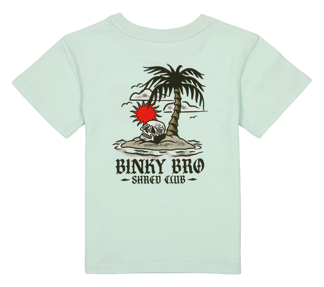 Kids Graphic T-Shirt Shelter Island: Light Blue / 6-12Mo