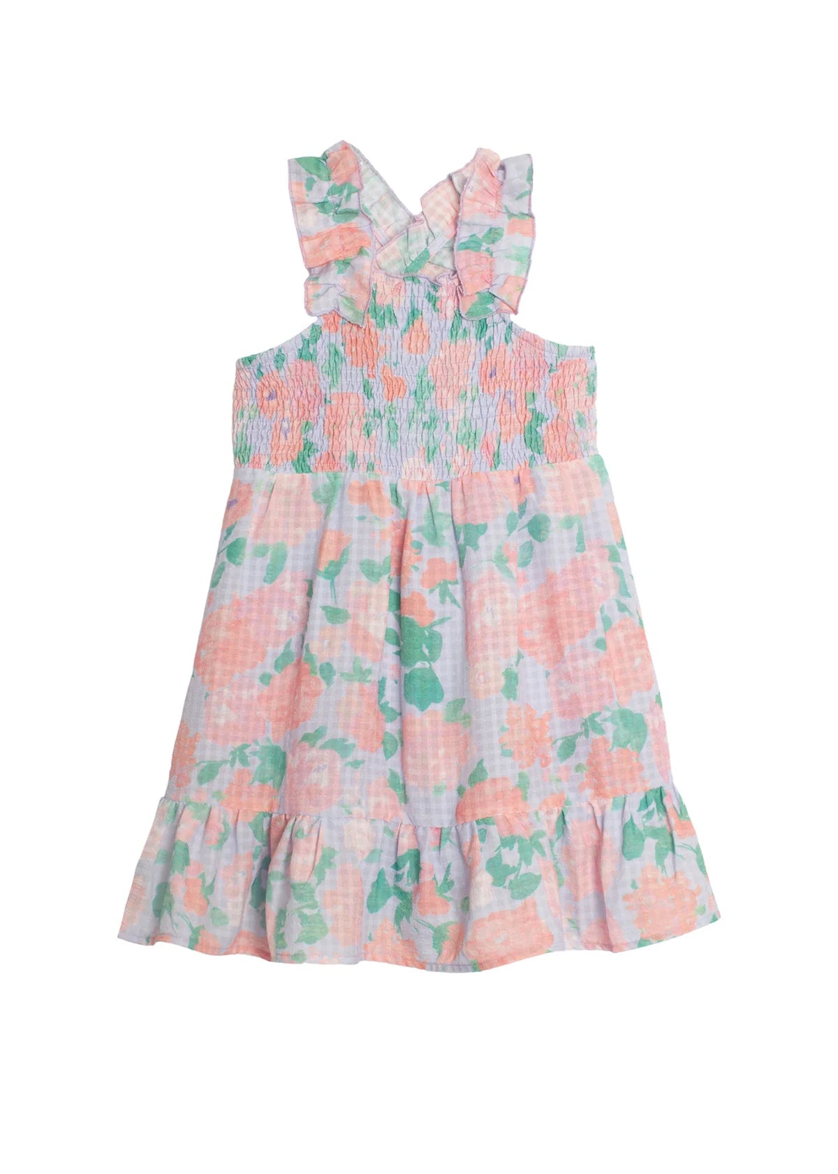 Mabel and Honey- picnic florals dress