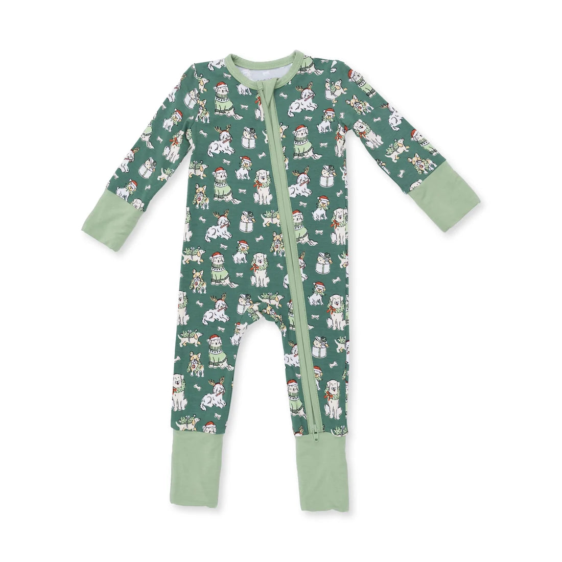 Angel Dear Christmas Dogs Convertible Romper