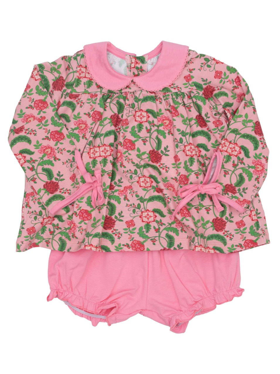 The Oaks- Mary Charlotte Petalberry Pink Bloomer Set