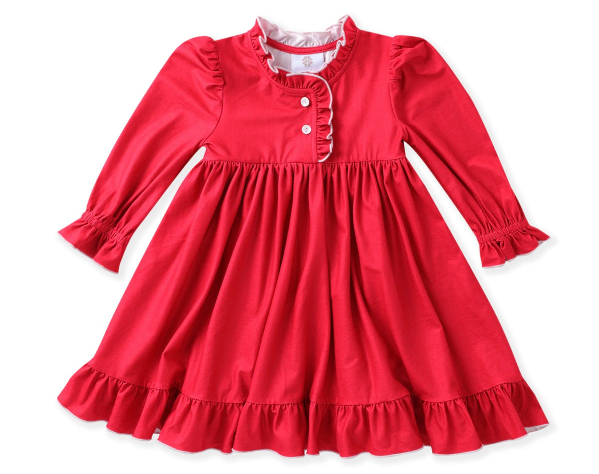 Swoon Kids Clothing Red Play Dress