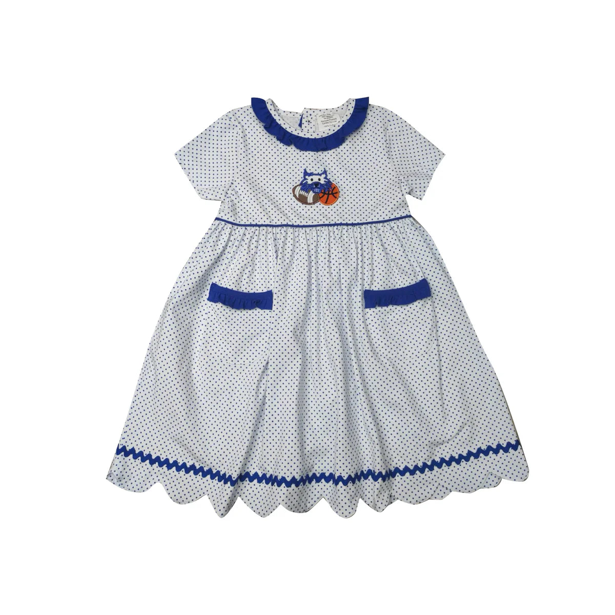 Royal Wildcat Girl’s Dress