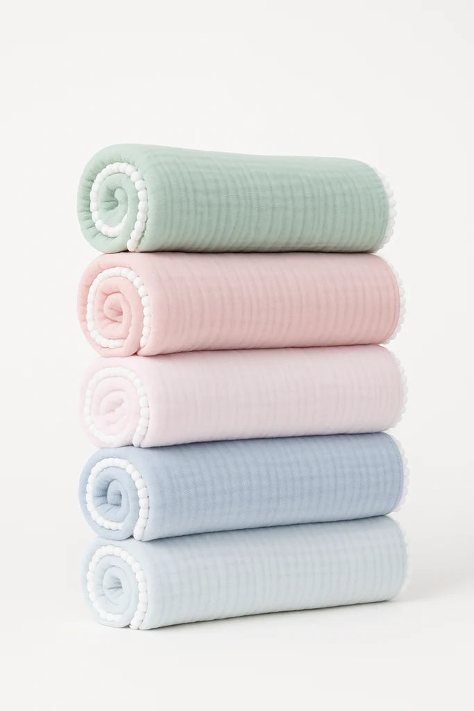 A Soft Idea Cotton Muslin Swaddle Blanket