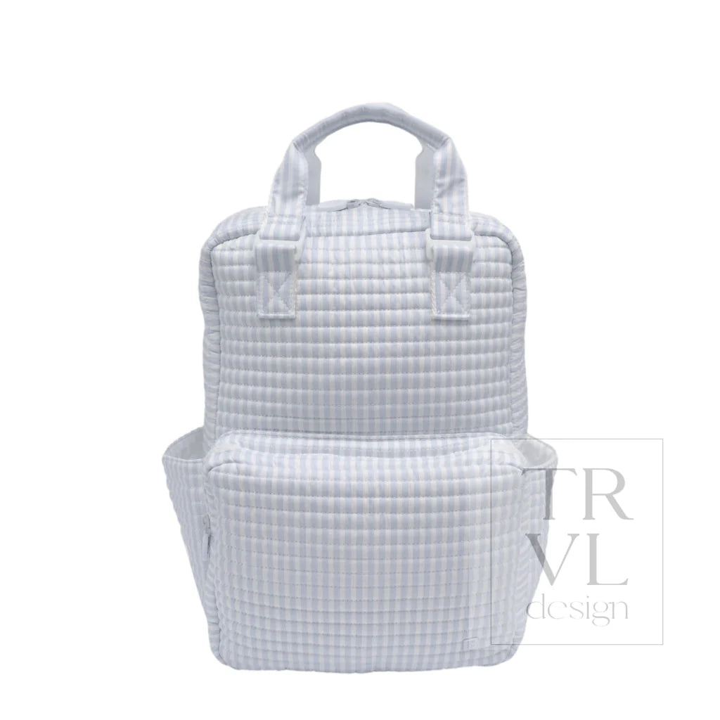 TRVL Design All You Need Bag- PIMLICO STRIPE BLUE