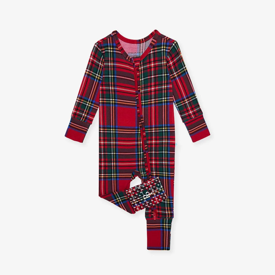Posh Peanut Red Tartan Plaid Convertible