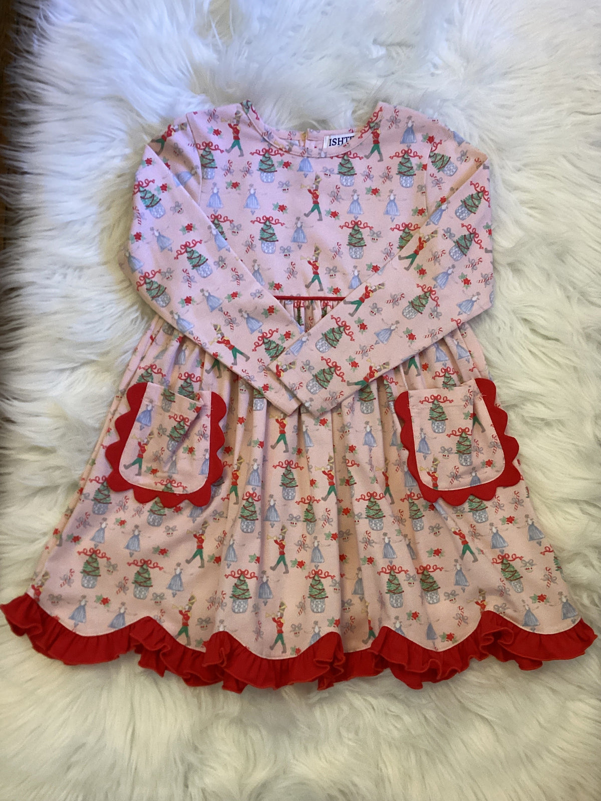 ISHTEX Pink Nutcracker Dress