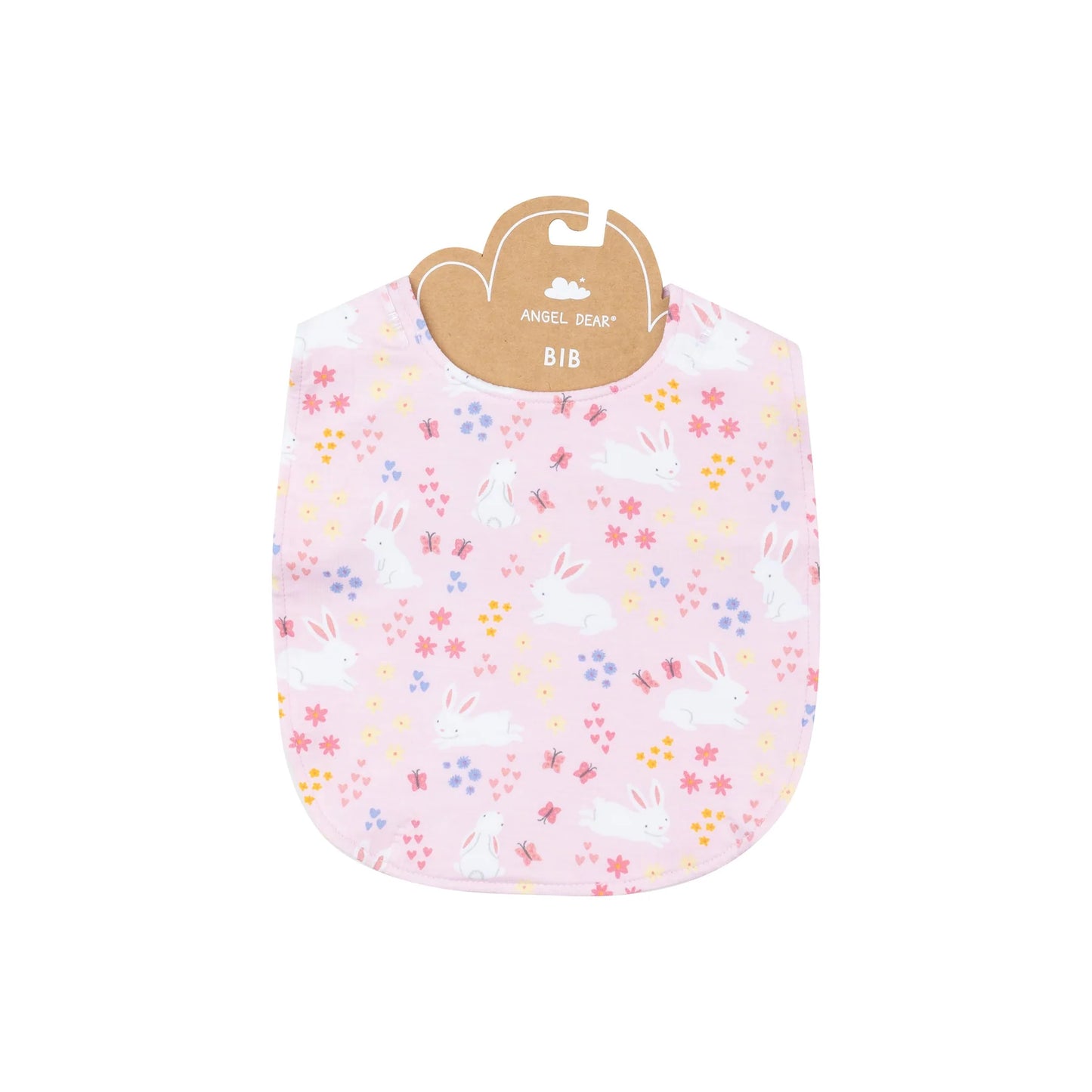 Angel Dear- Bunny Meadow Feeding Bib