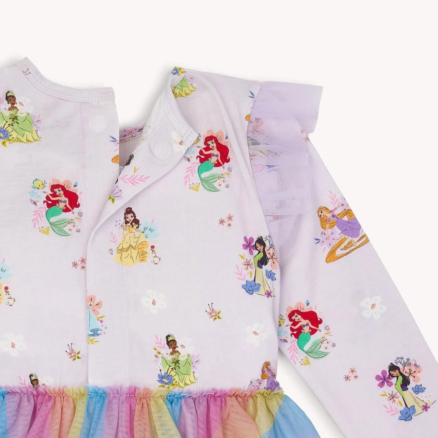Disney Princess Dress W/ Tutu Skirt