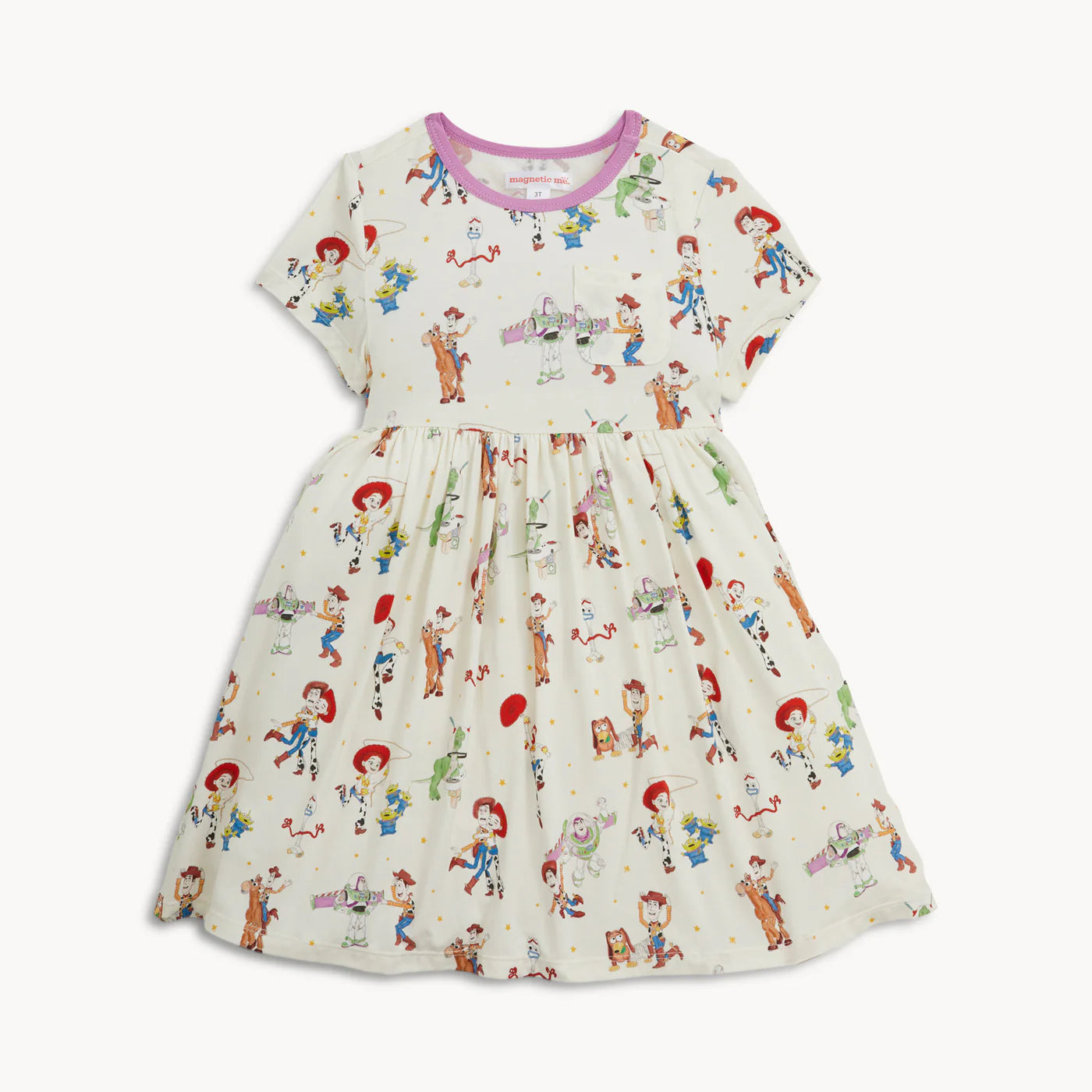 Toy Story Woody & Friends Modal S/S Dress