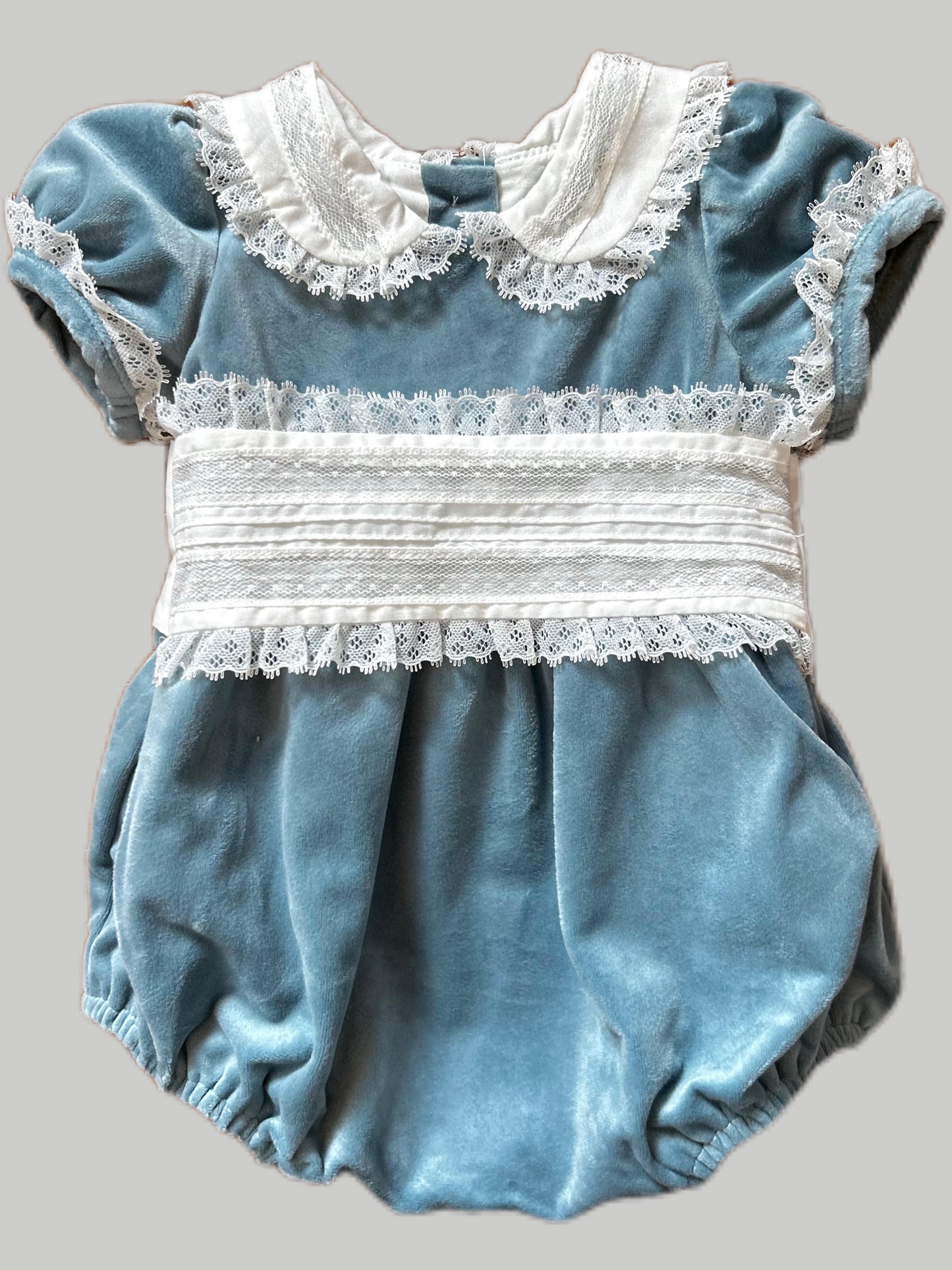 Lulu Bebe - Velvet lace bubble