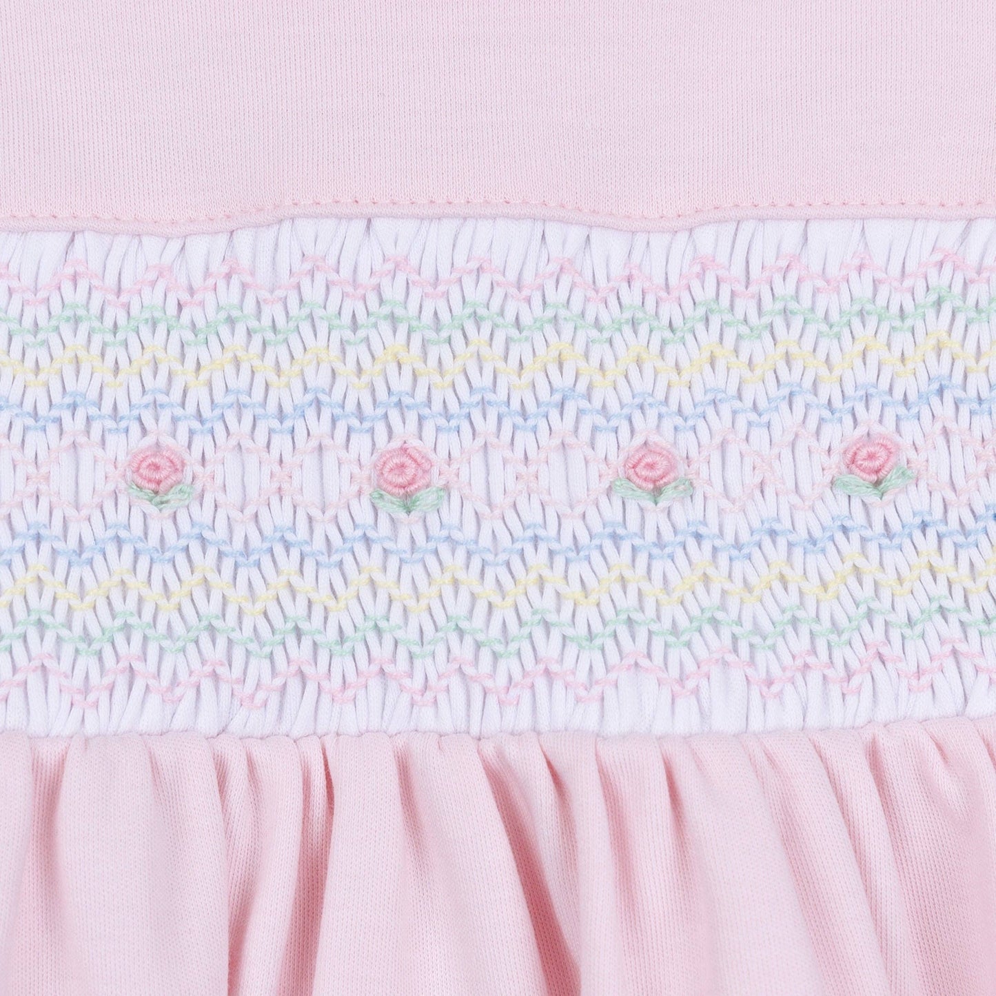 Magnolia Baby Junie's Classics Smocked Receiving Blanket