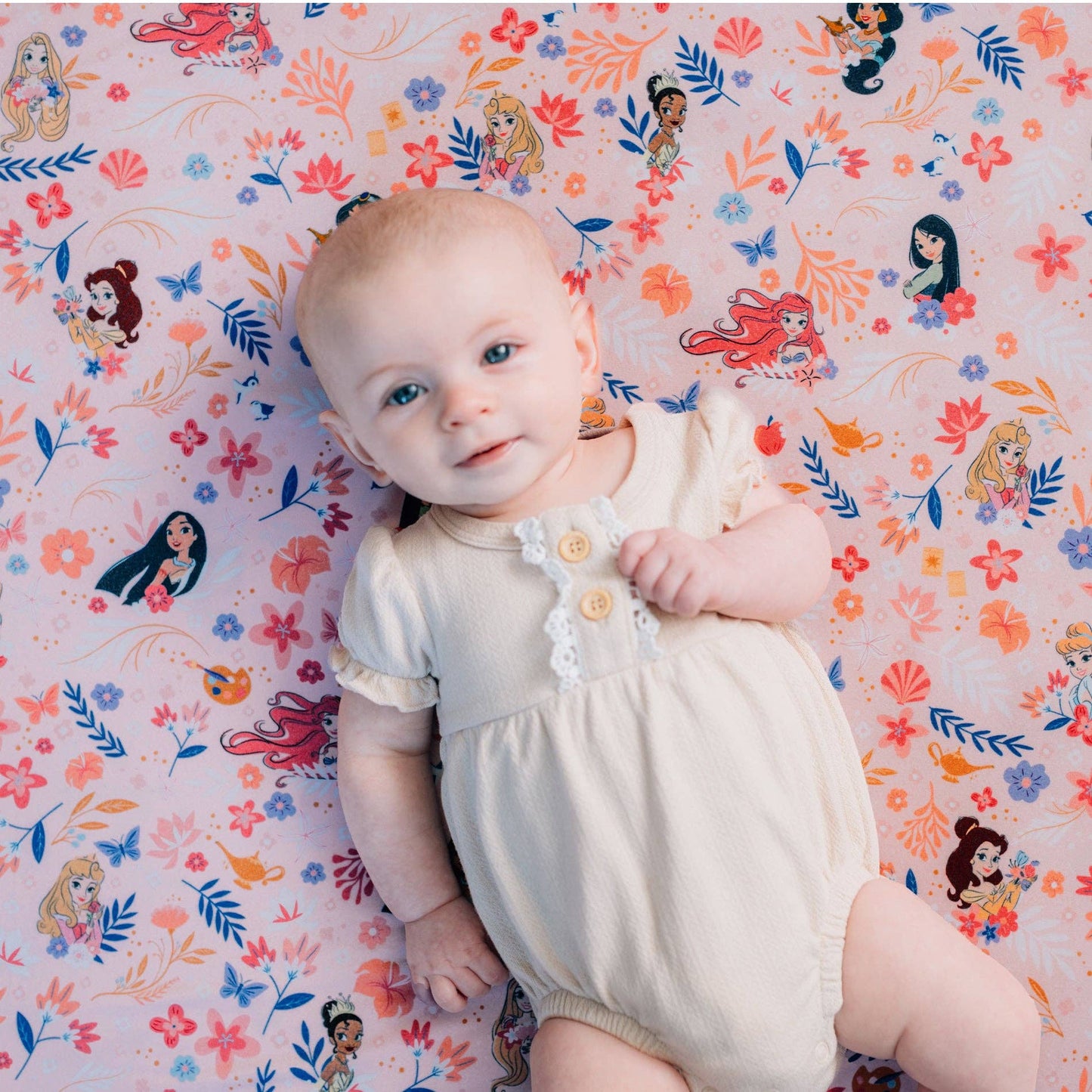 Disney Princess Power Swaddle Receiving Baby Blanket