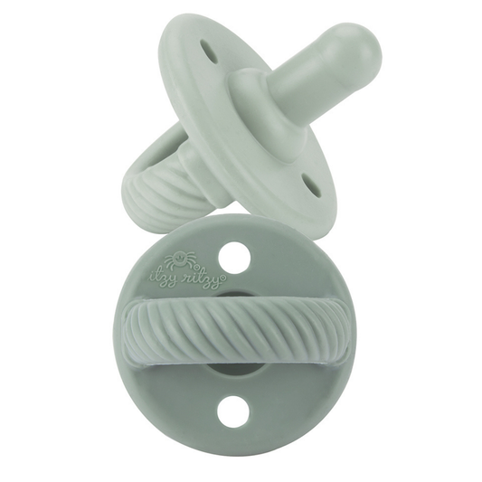 Sweetie Soother™ Pacifier Sets (2-pack): 6-18M Succulent + Agave