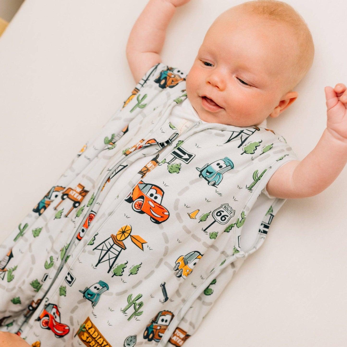 Disney and Pixar Cars Baby Sleep Bag - 1.0 TOG: 0-6 Months