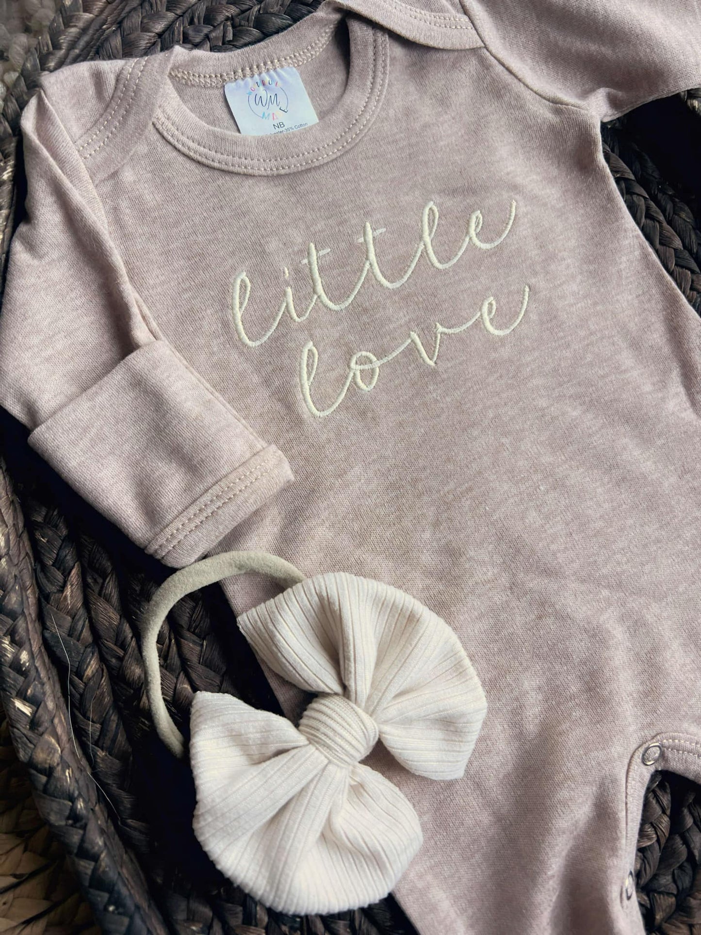 Baby Romper | Girl or Boy Outfit Little Love - Valentine: Preemie / Romper Only