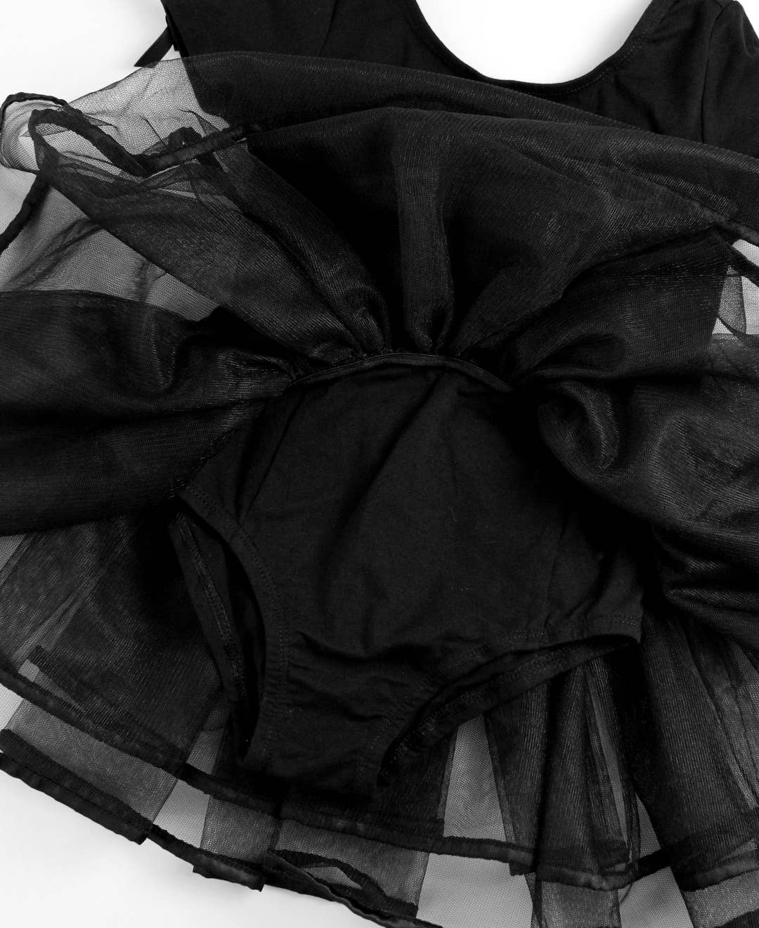 Girls Black Ballet Tutu Dance Leotard: Black / 2T/3T