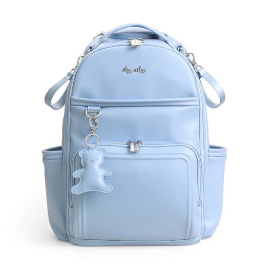 Itzy Ritzy Teddy Blue Boss Plus™ Backpack Diaper Bag