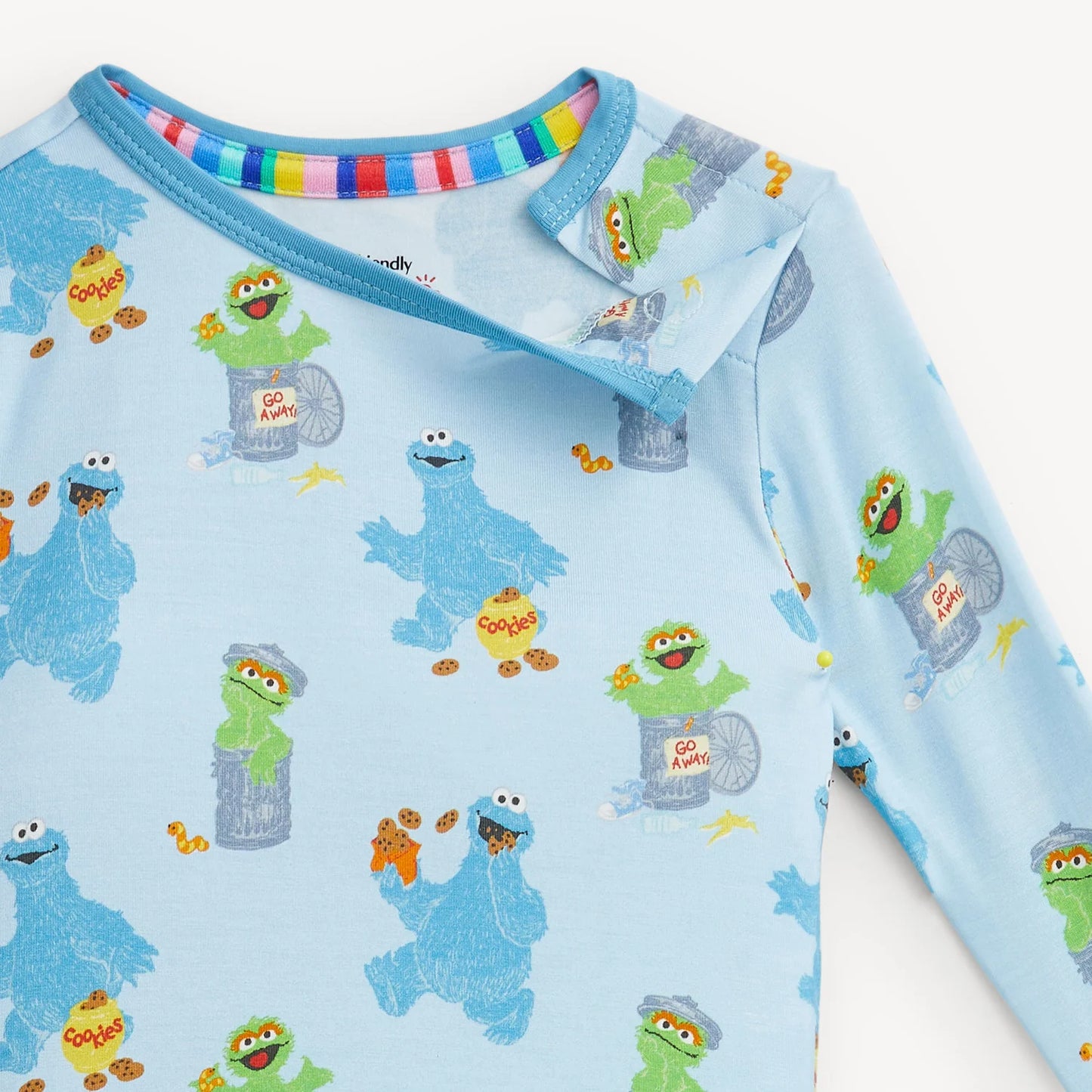 Magnetic Me Sesame Street Cookie & Oscar PJ Set