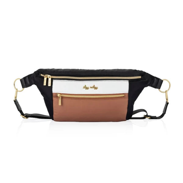 Itzy ritzy- fanny pack and cross body diaper bag