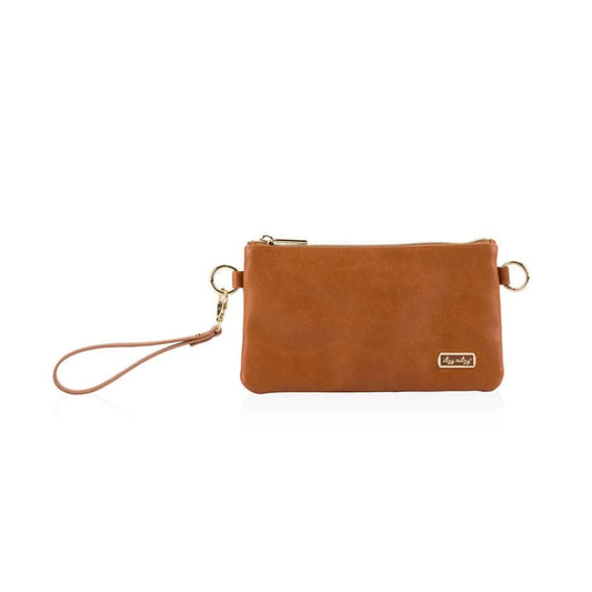 Itzy ritzy- cognac boss pouch wallet