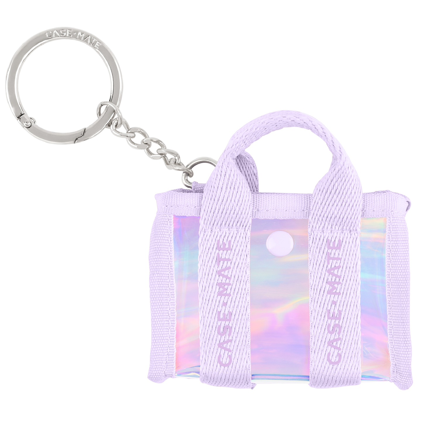 Case-Mate Tini Tote Keychain Charm: Ballet Pink Bow