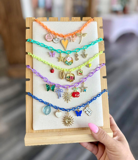 Multicolor Trendy Charm Necklace 