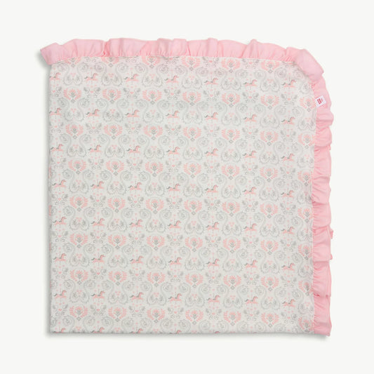 Magnetic Me Carousel swaddle blanket