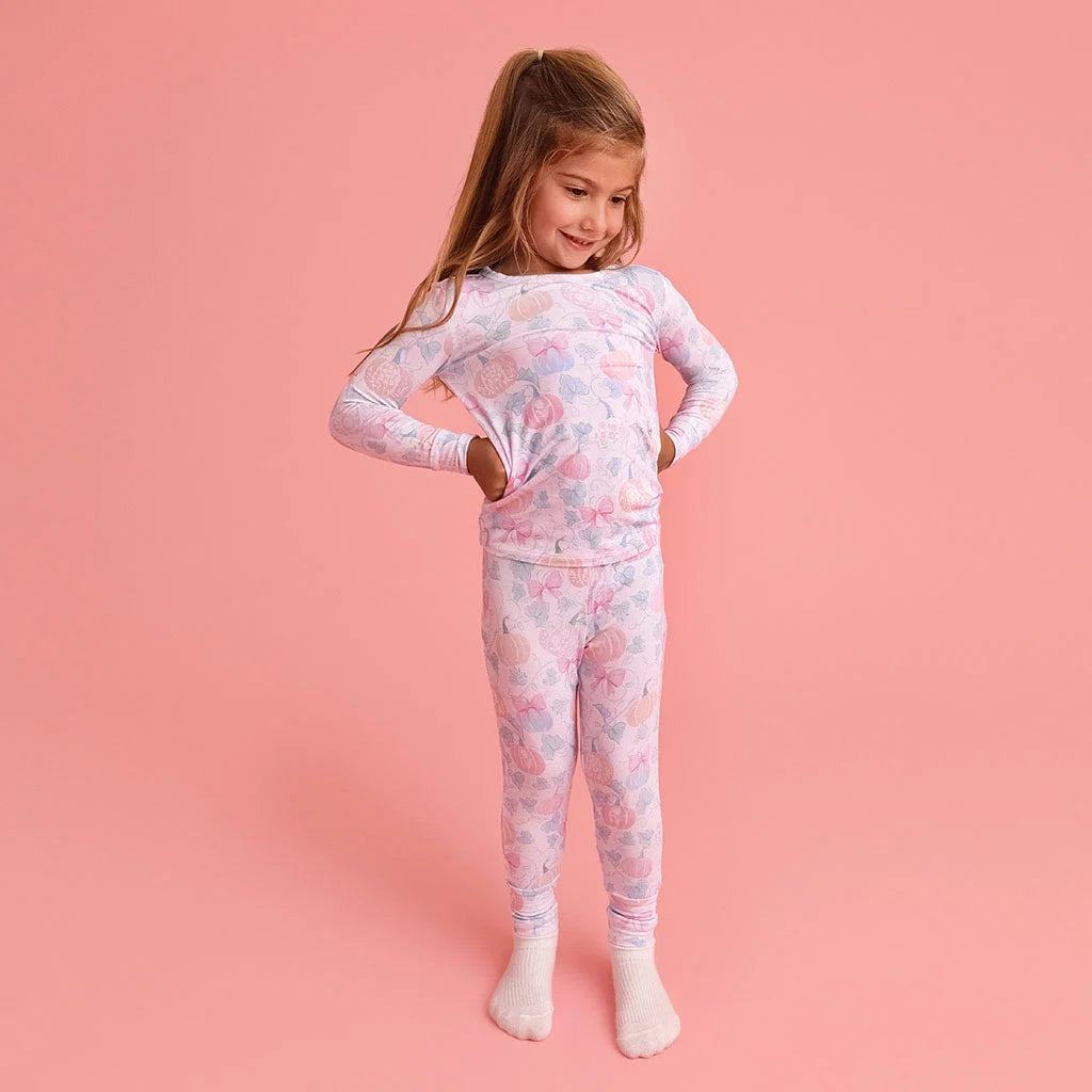 Posh Peanut Posh Pumpkins Classic Pajama Set