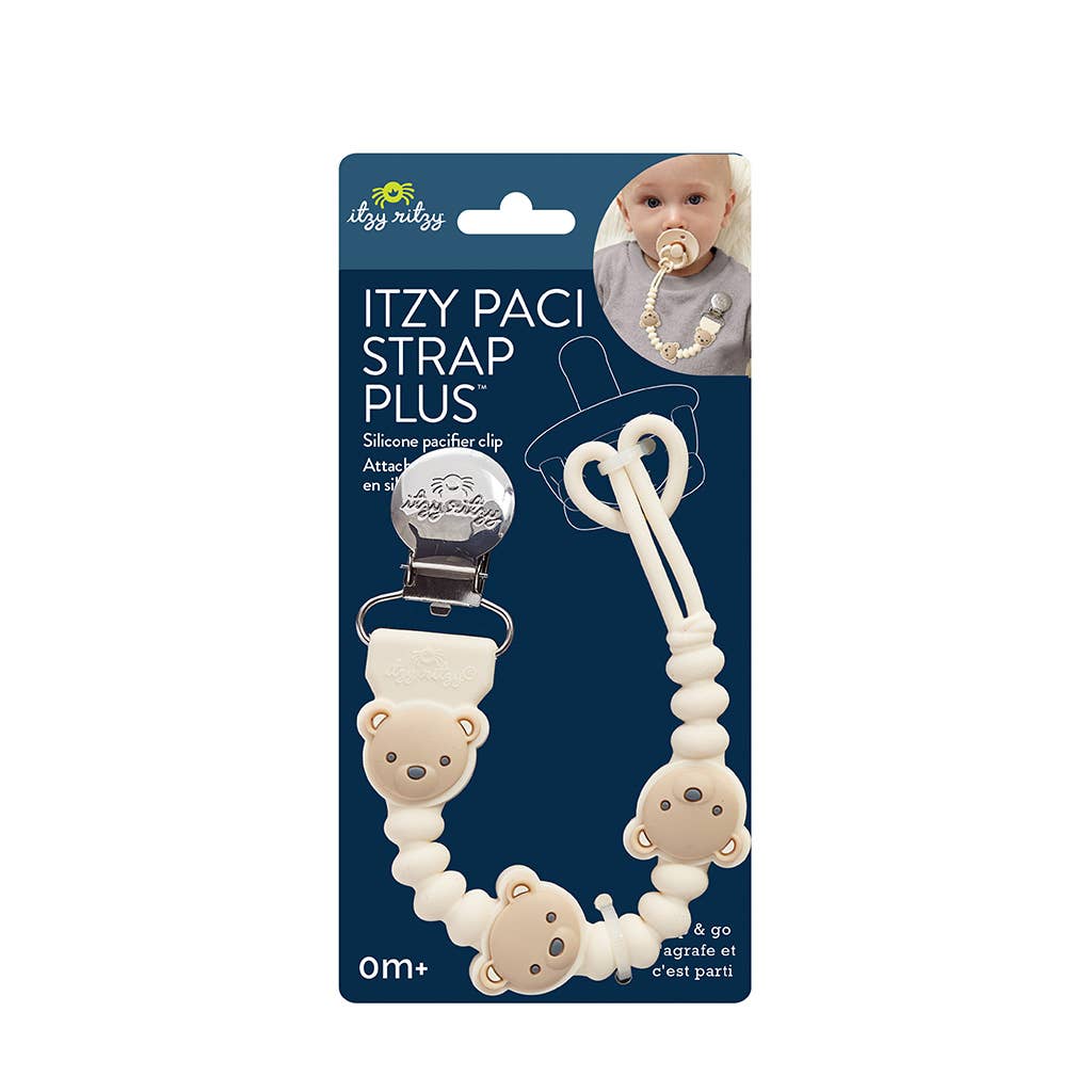 *NEW OPTION* Itzy Paci Strap Plus™: Pink Bows