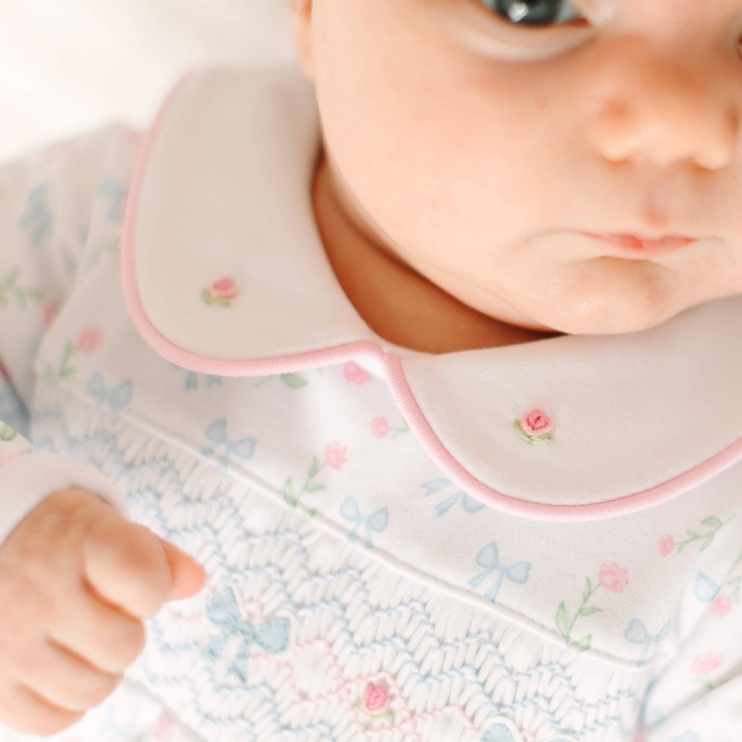 Magnolia Baby Evelyn's Classics Smocked Footie