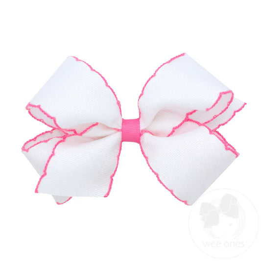 Wee Ones Moonstitch Bow