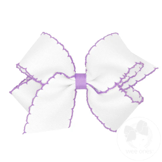 Wee Ones Moonstitch Bow