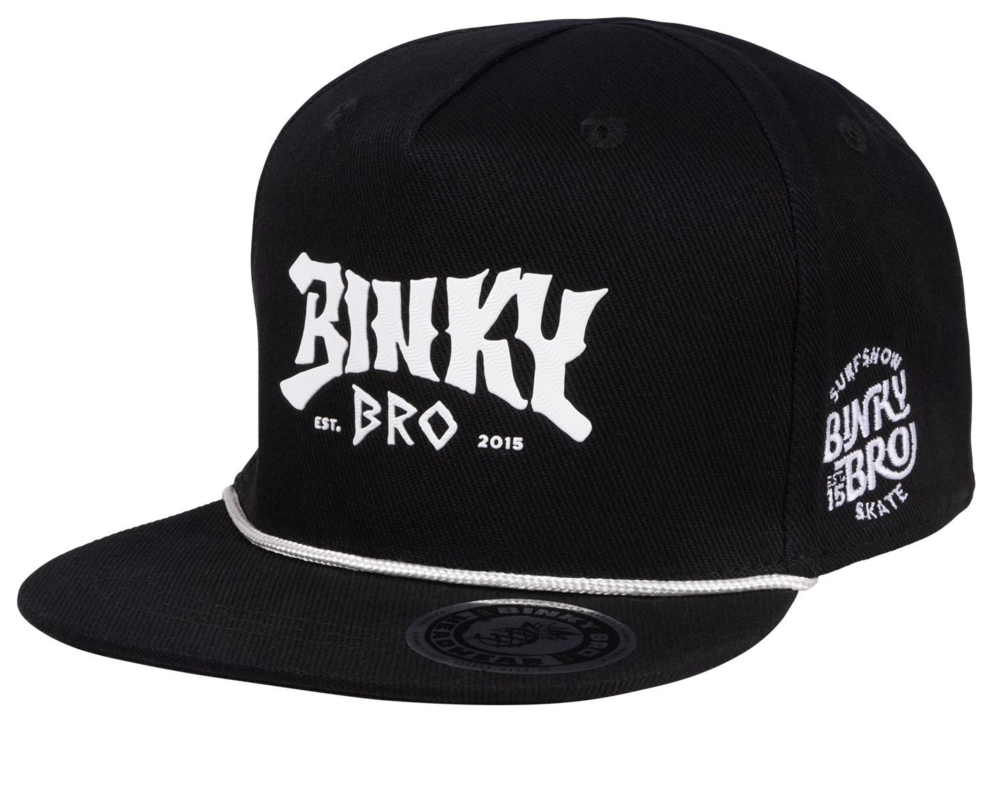 Camden Hat: Black / 3-6Yr / Standard Fit.