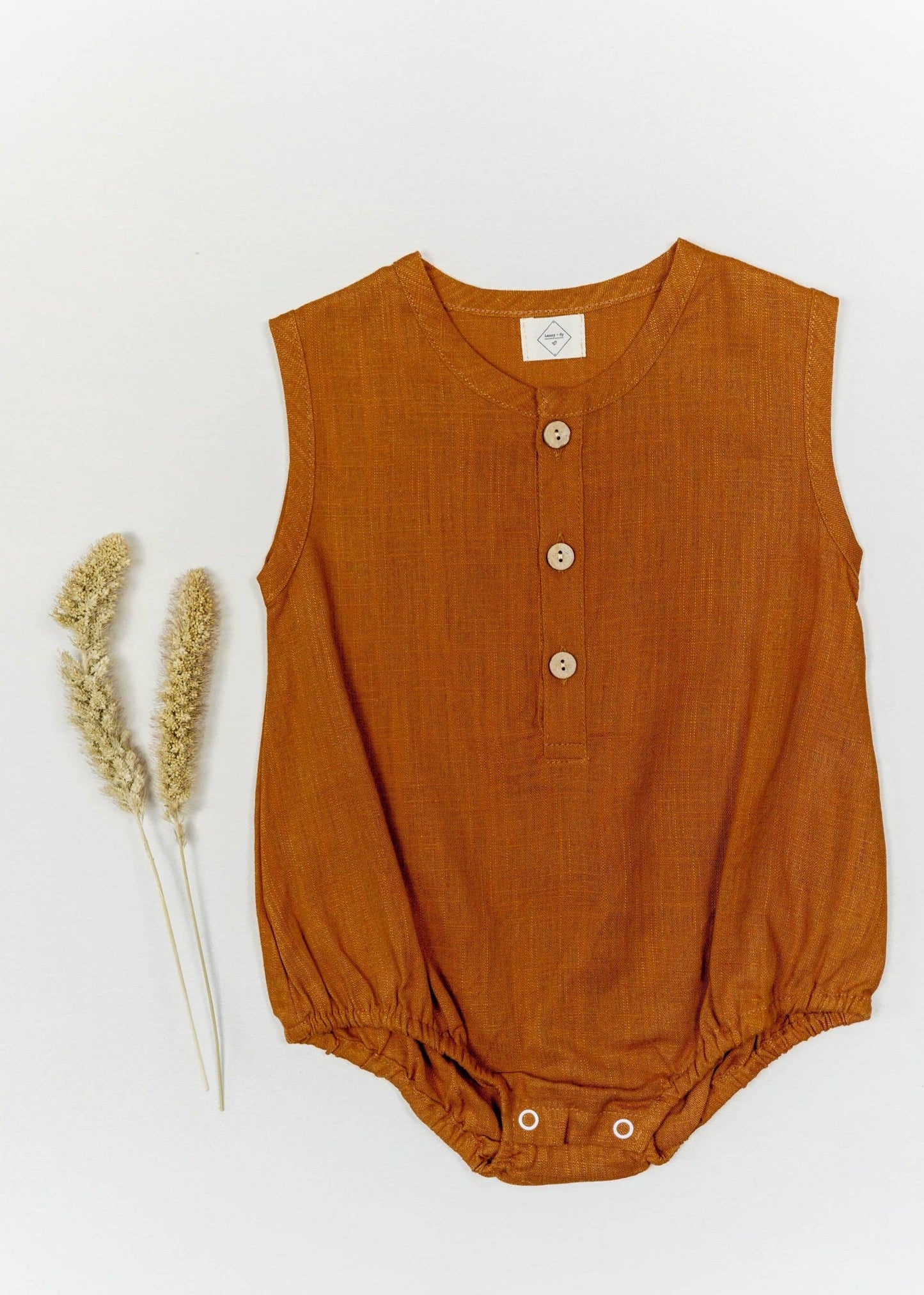 Laney + Sy: Augie Linen Romper
