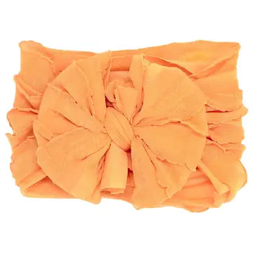 Rockin Royalty-Dreamsicle Ruffled Headband