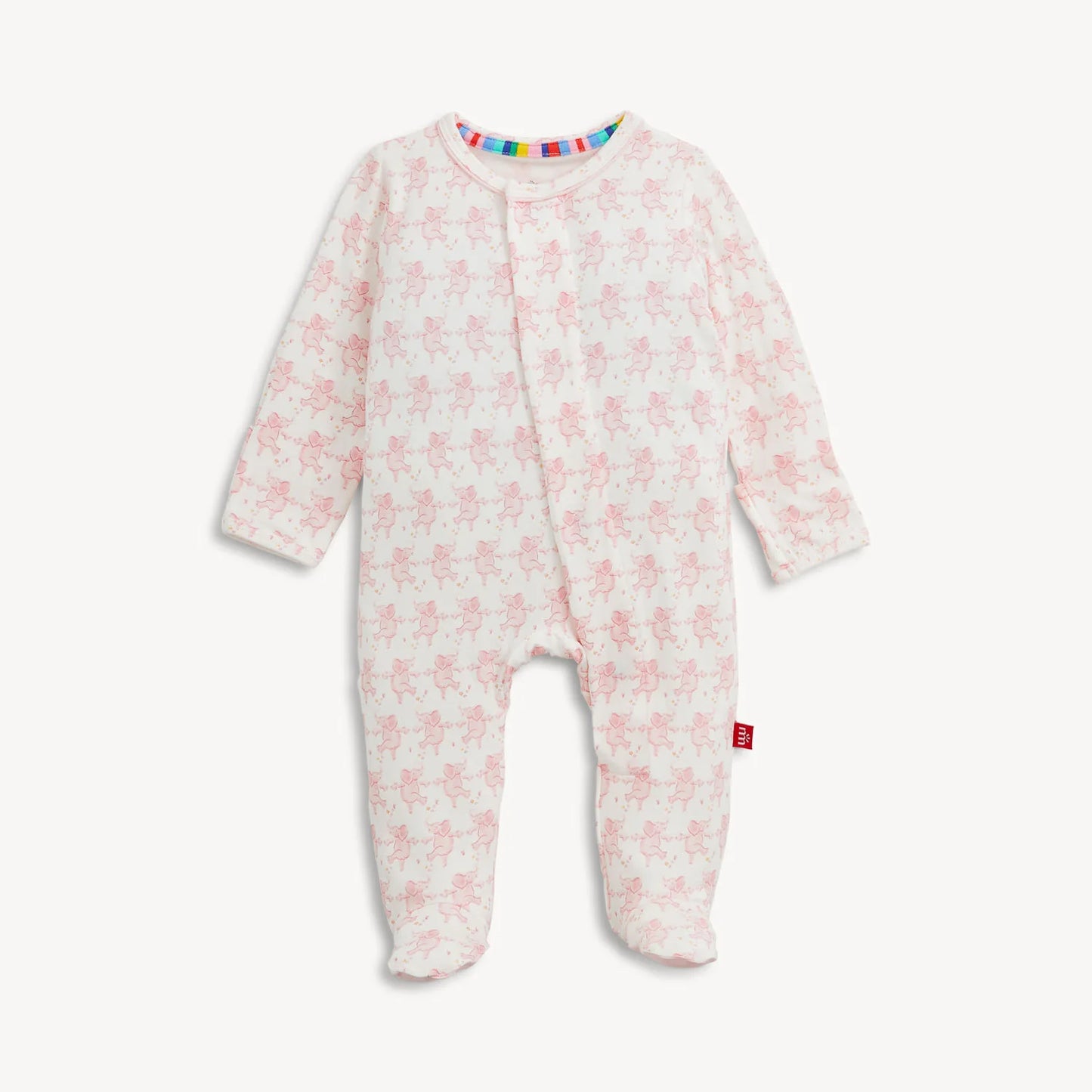 Magnetic Me Trunkettes Pink Footie