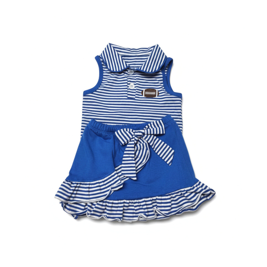 Blue & White Cheer Set