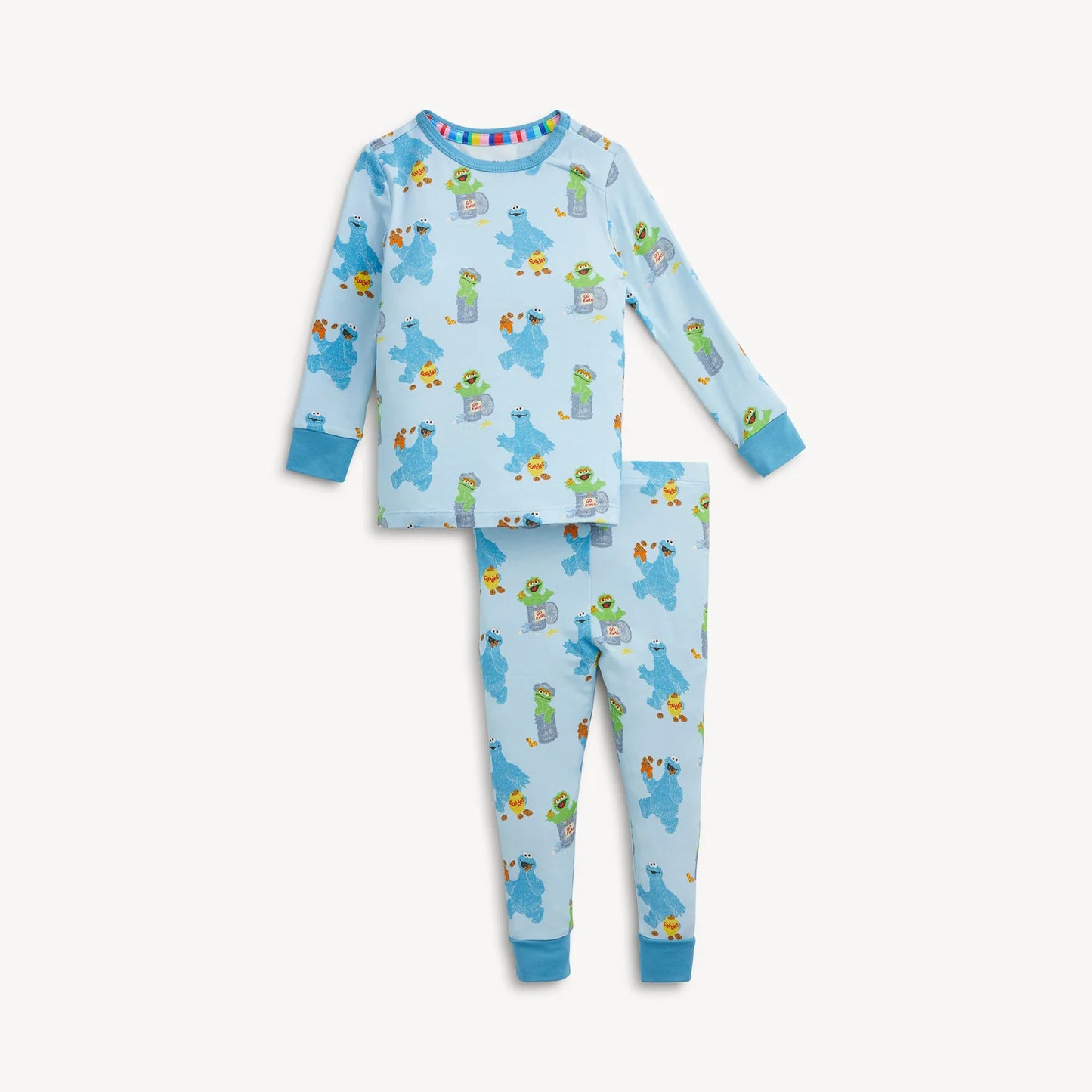 Magnetic Me Sesame Street Cookie & Oscar PJ Set