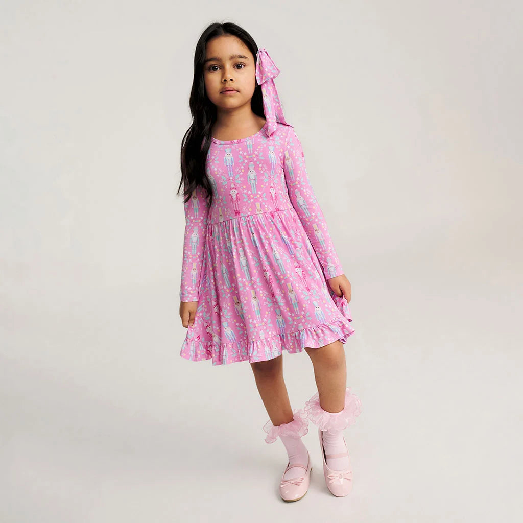 Posh Peanut Nutcracker Twirl Dress