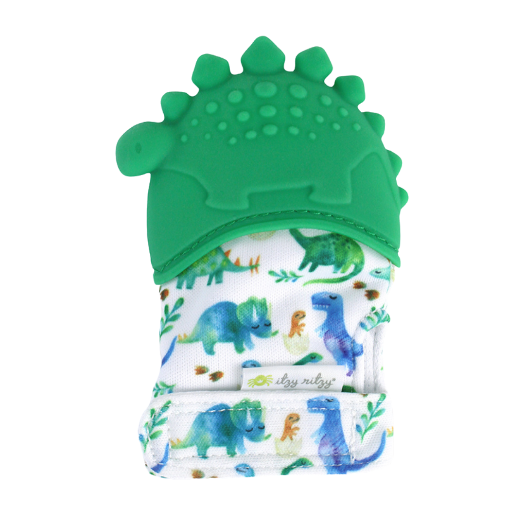 Itzy Mitt™ Silicone Teething Mitts: Highland Cow