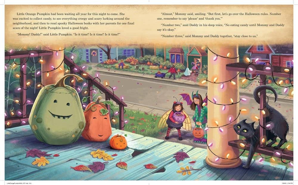 Little Orange Pumpkin Book
