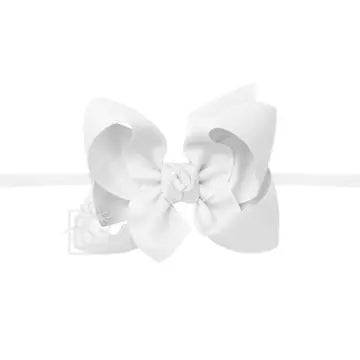 Beyond Creations-1/4" Nylon Pantyhose Headband W/Signature Grosgrain Bow