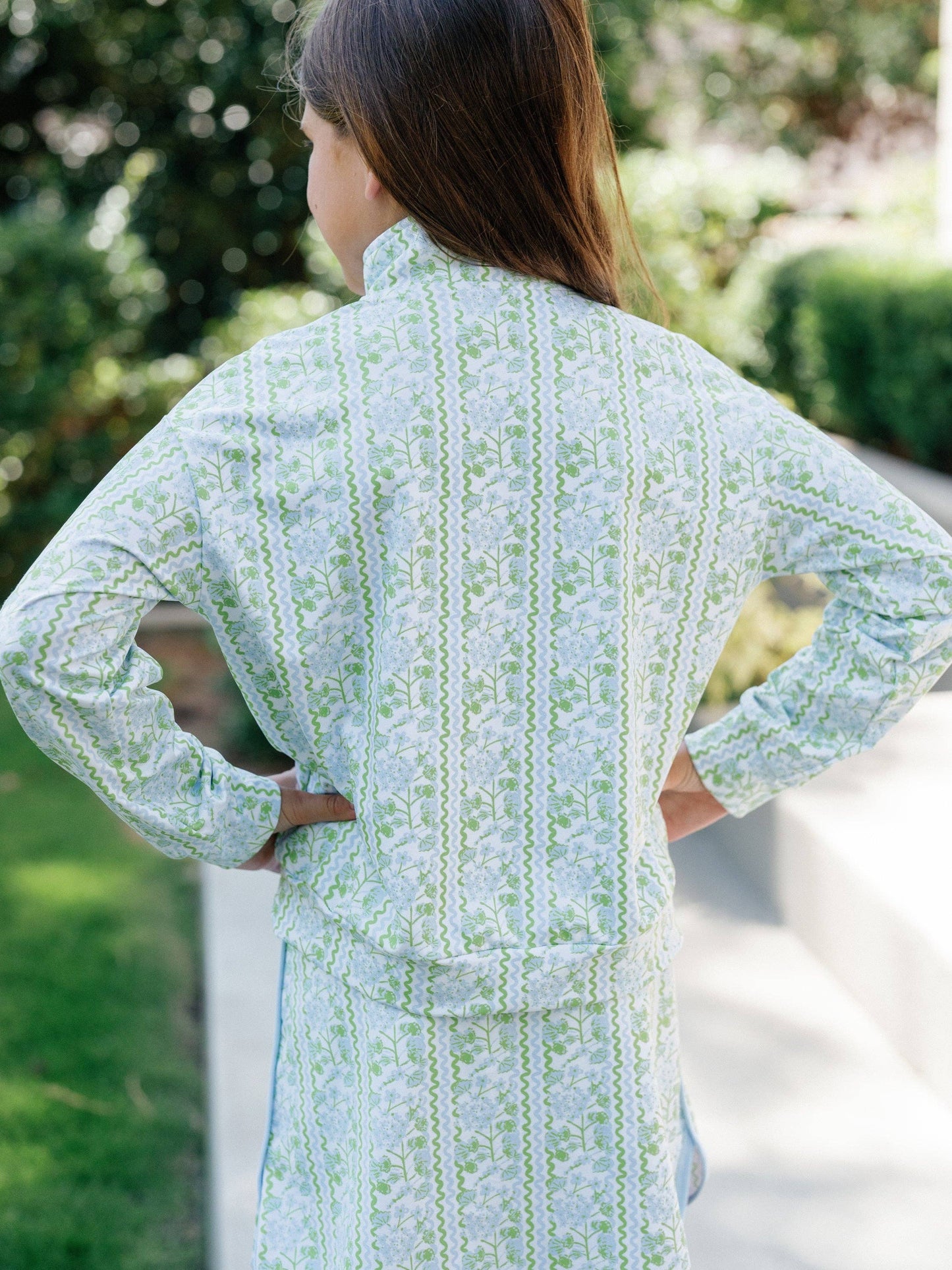 Evelyn Henson X Peachie Prep- Charlotte Set in Garden Rio