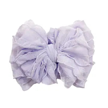 Rockin Royalty-Lavender Ruffled Headband