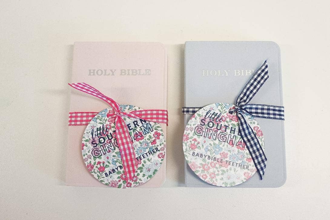 Baby Bible Teether: Blue