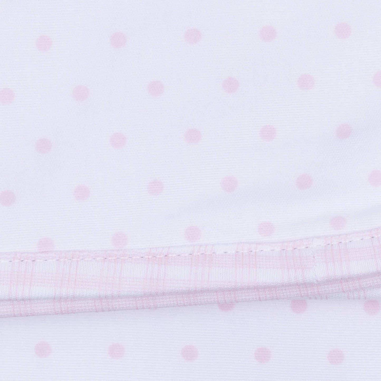 Magnolia Baby Gingham Dots Blanket Pink