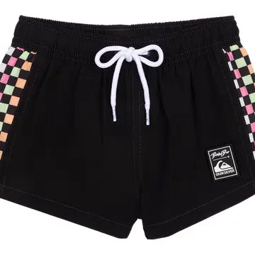 Binky Bro X Quik Checkers (Black) Swimsuit